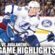 Colorado Avalanche Vs Tampa Bay Lightning Hockey Game