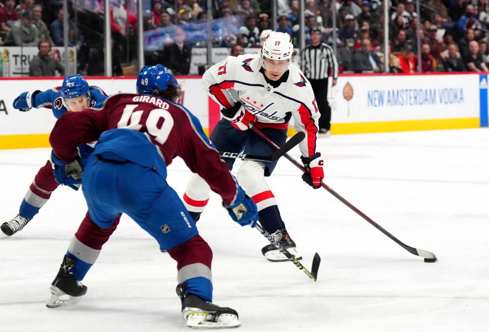 Colorado Avalanche Vs Washington Capitals Hockey Game