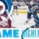 Colorado Avalanche Vs Winnipeg Jets Hockey Game