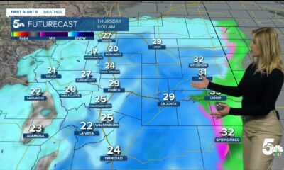 Colorado Springs Winter Storm Warning Snow