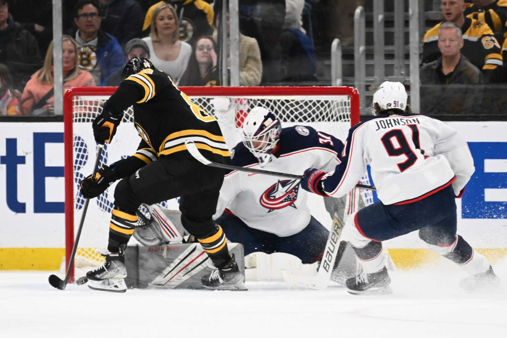 Columbus Blue Jackets Vs Boston Bruins Hockey Game