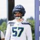 Connor Williams Seattle Seahawks Practice