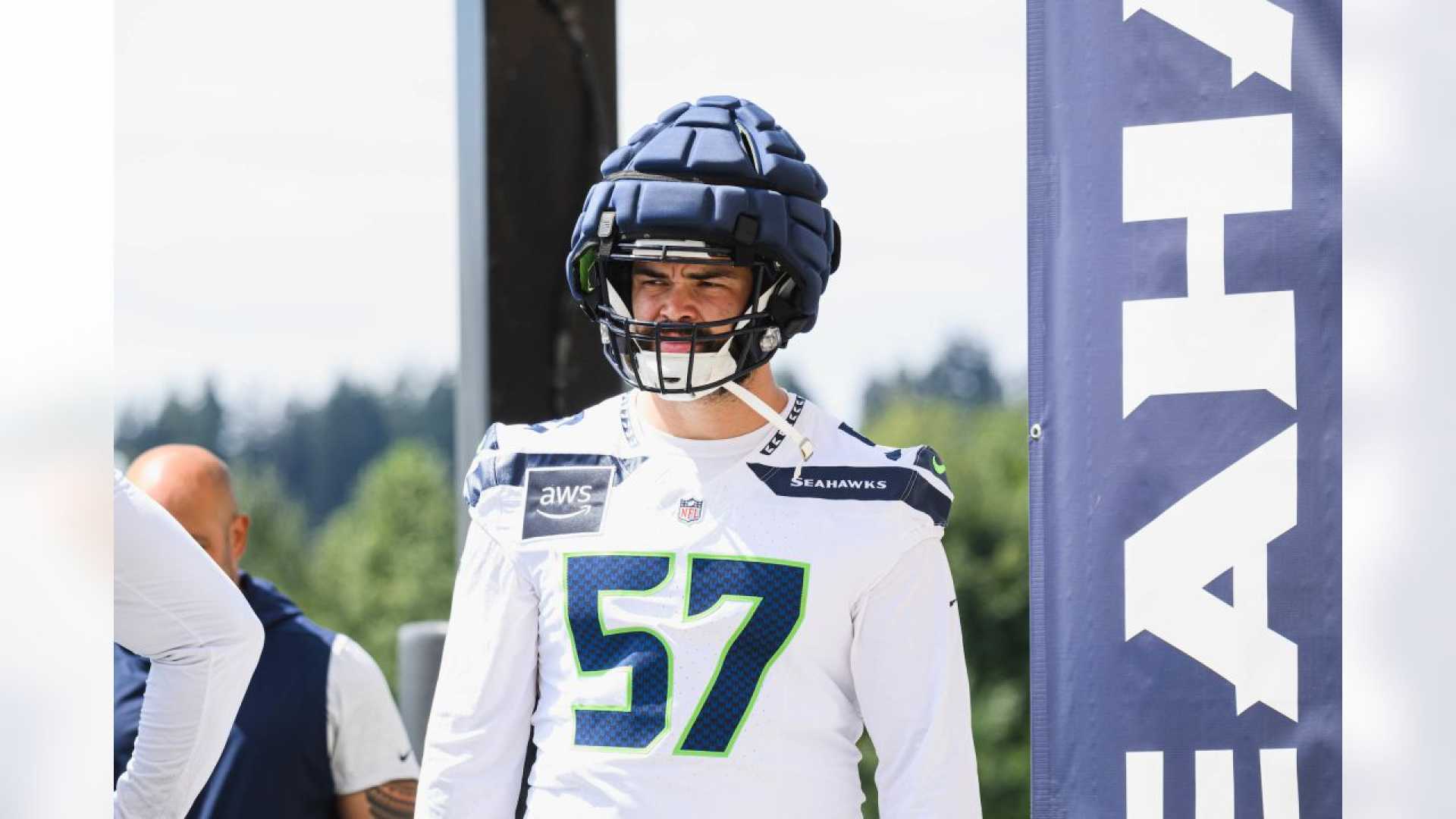 Connor Williams Seattle Seahawks Practice