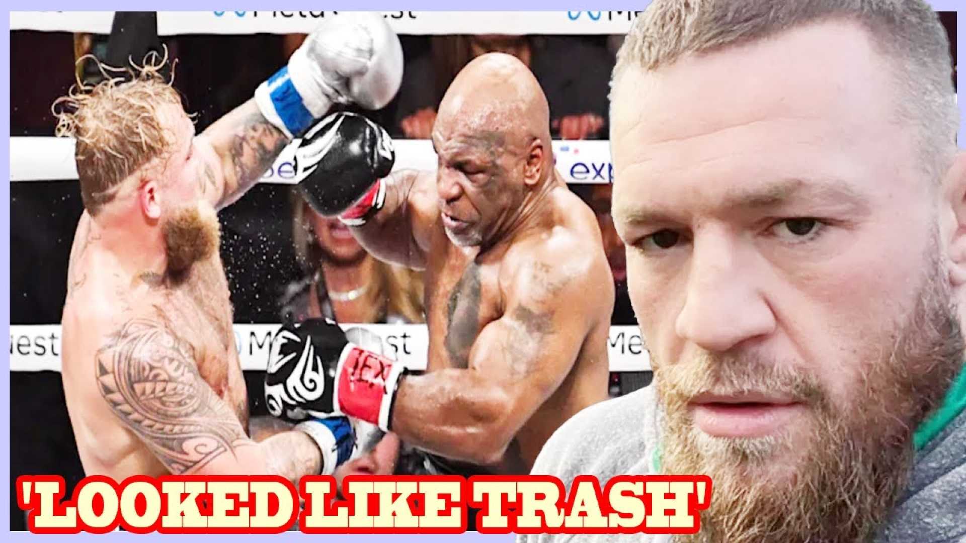 Conor Mcgregor Mike Tyson Photo Reaction