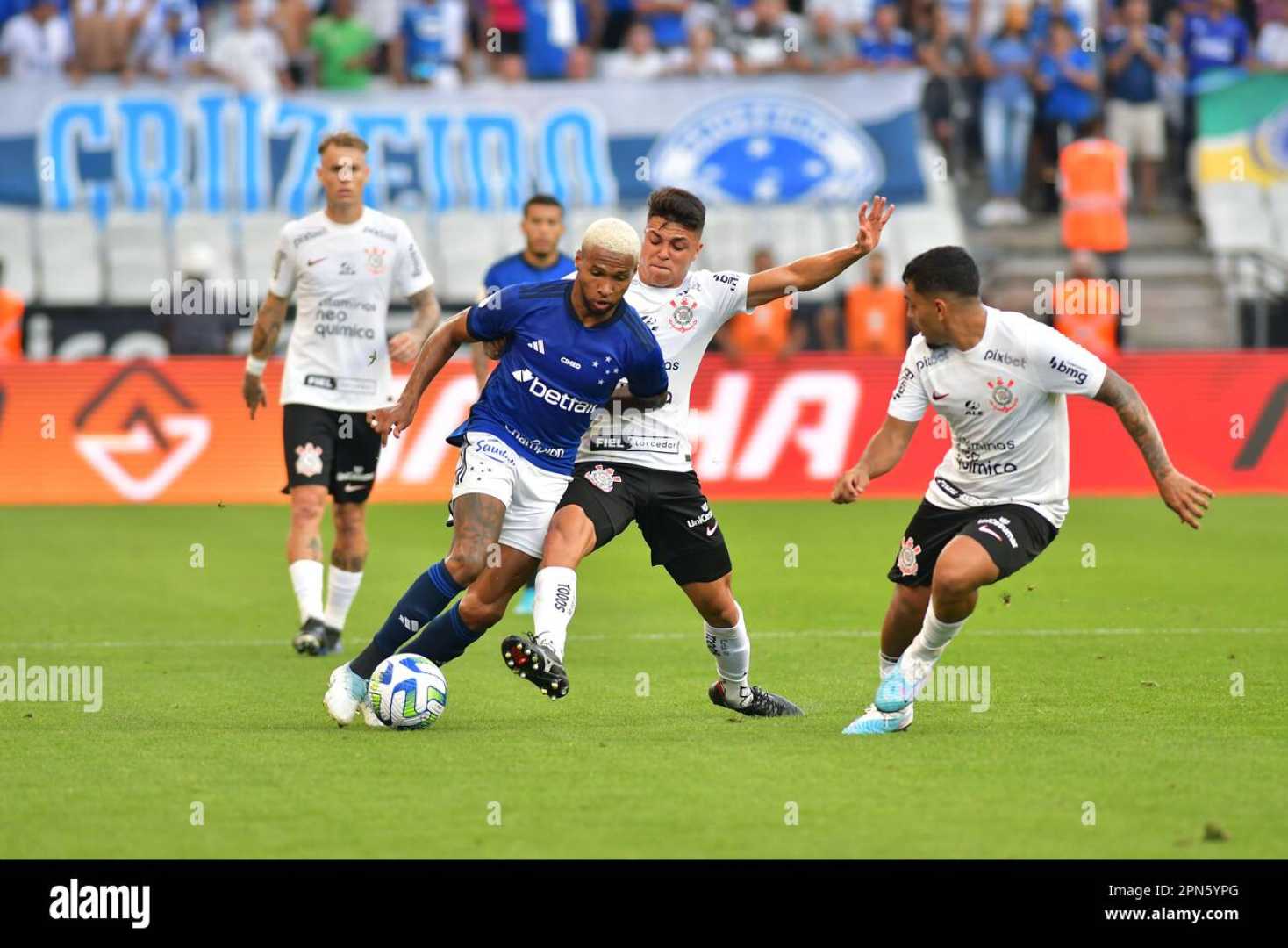 Corinthians Vs Cruzeiro Match At Neo Química Arena