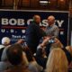 Cory Booker And Bob Casey At Bucks County Firehouse