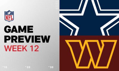 Cowboys Vs Commanders Week 12 Nfl Game