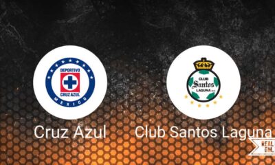 Cruz Azul Vs Santos Laguna Liga Mx Match