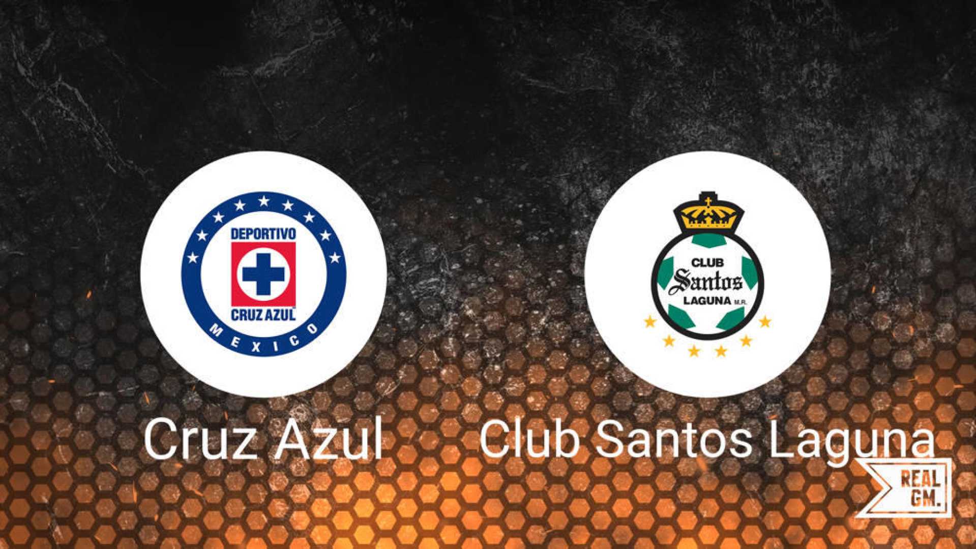 Cruz Azul Vs Santos Laguna Liga Mx Match