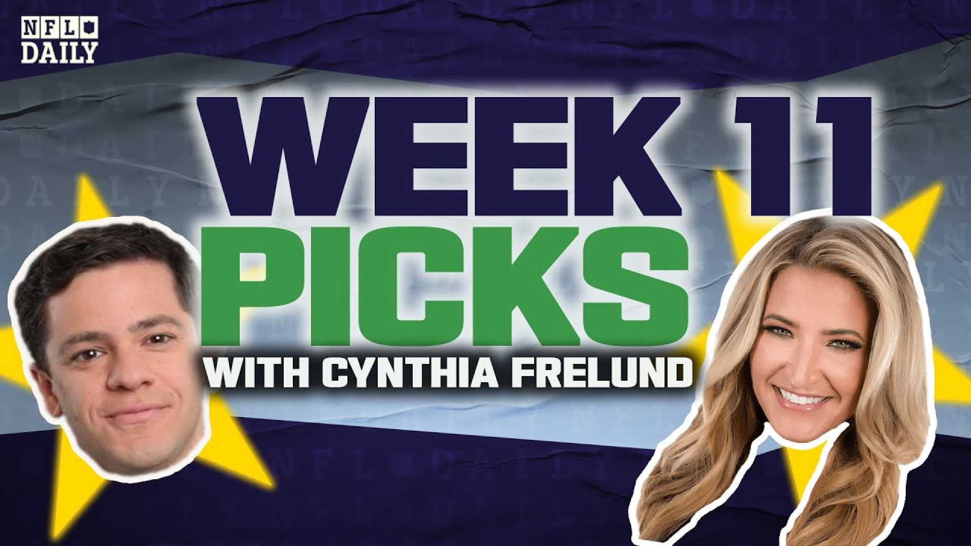 Cynthia Frelund Nfl Week 11 Picks