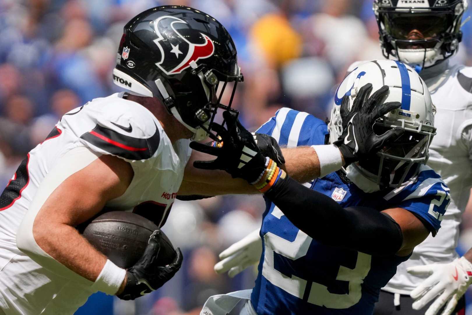 Dalton Schultz Houston Texans Vs Detroit Lions