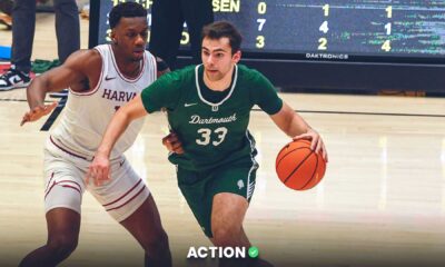 Dartmouth Big Green Vs Albany Great Danes College Basketball Game