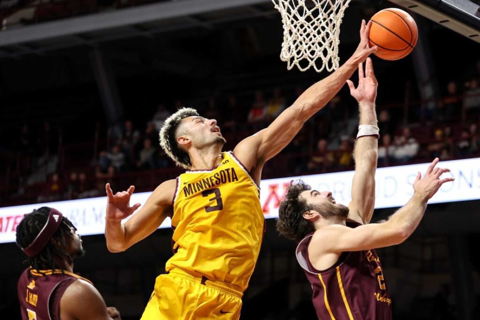 Dawson Garcia Minnesota Central Michigan Basketball Game