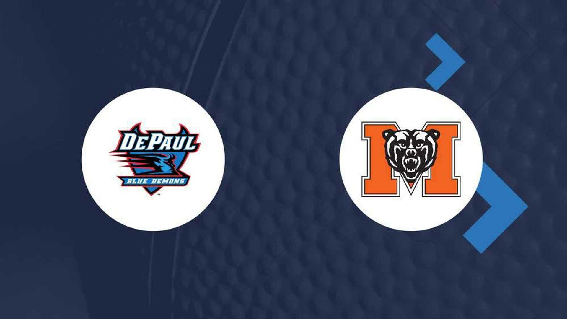 Depaul Blue Demons Vs Mercer Bears Basketball Game