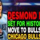 Desmond Bane In Chicago Bulls Jersey