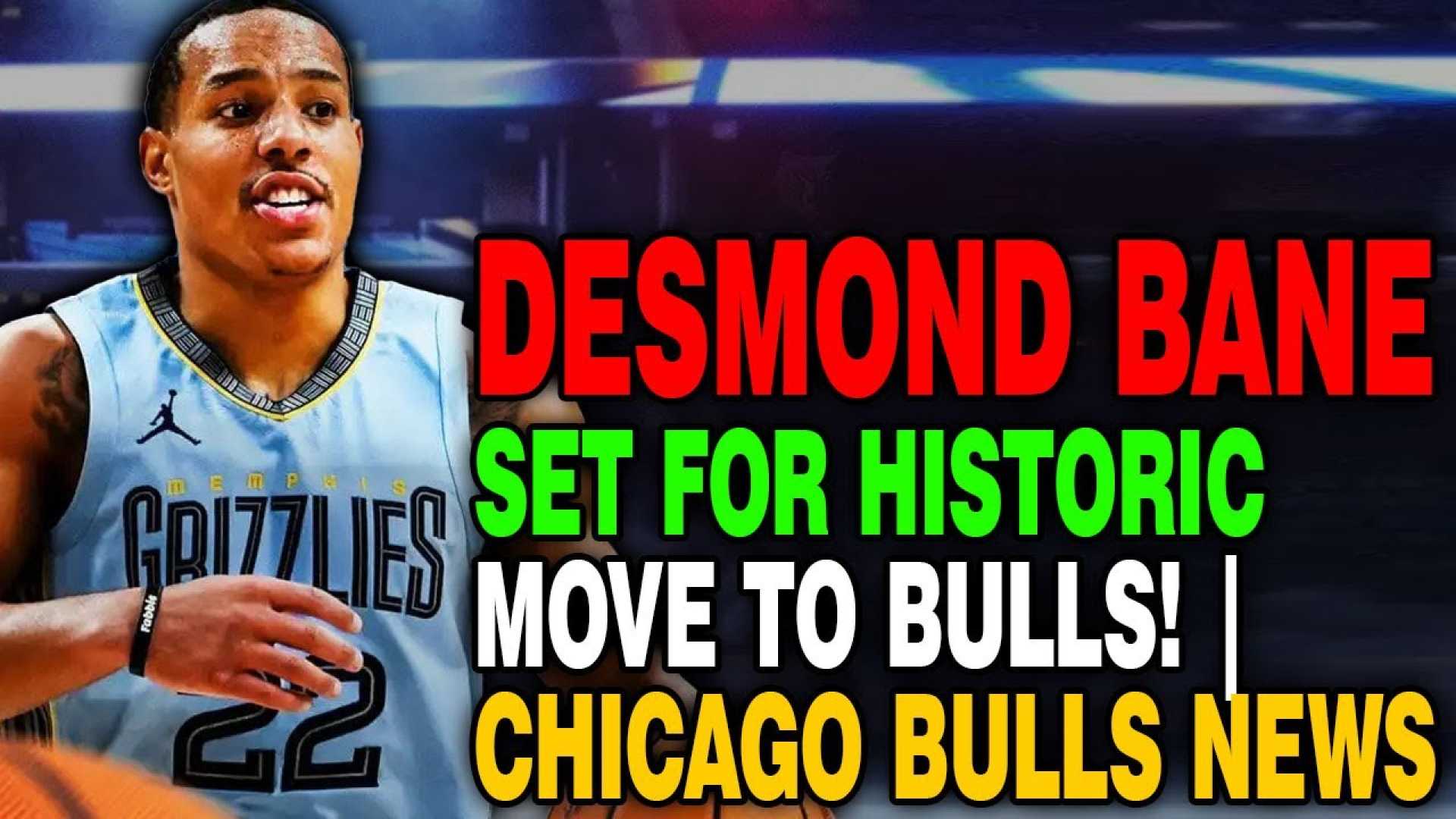 Desmond Bane In Chicago Bulls Jersey