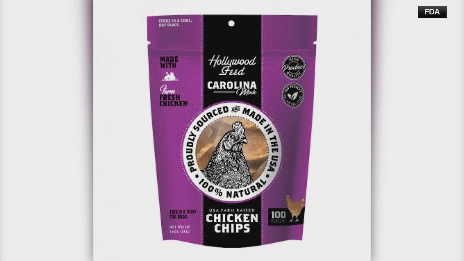 Dog Treats Recall Salmonella