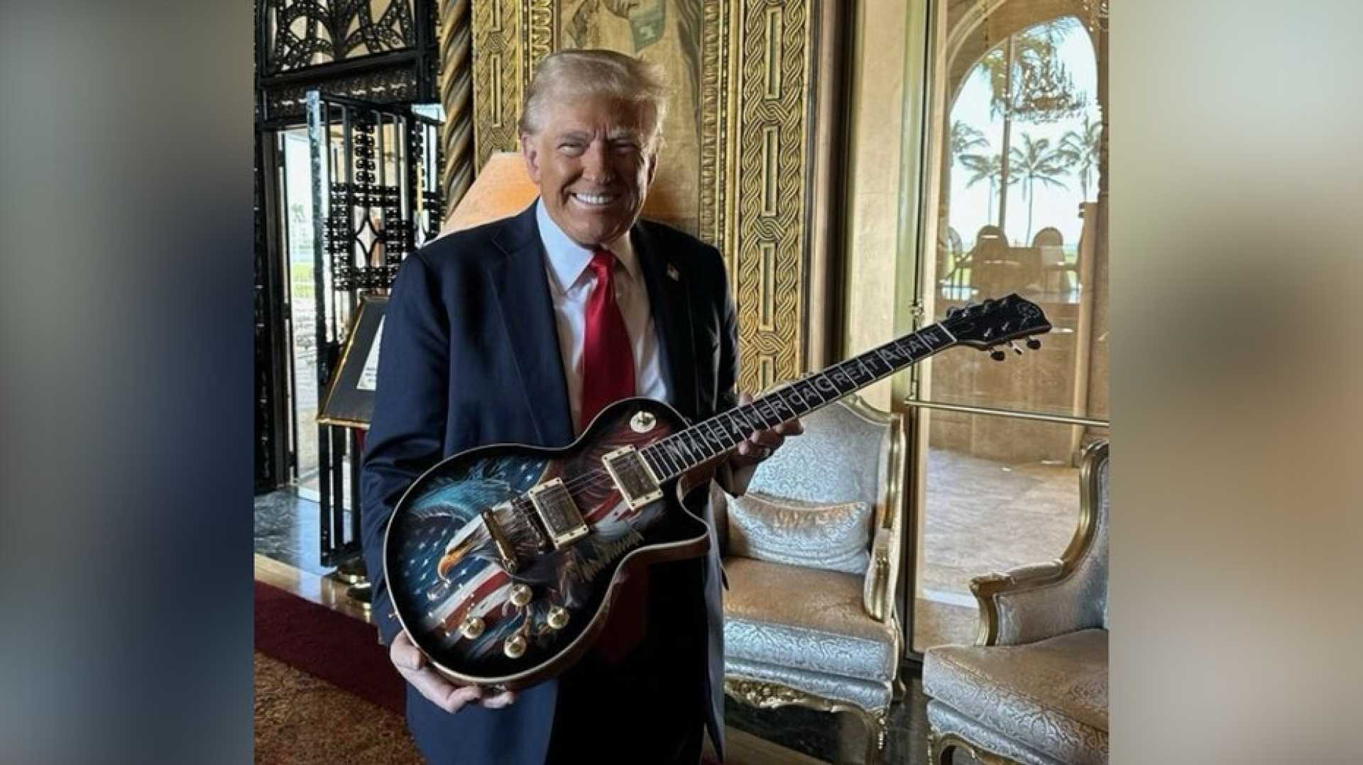 Donald Trump Limited Edition 45 Guitars