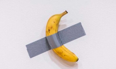 Duct Taped Banana Art Auction