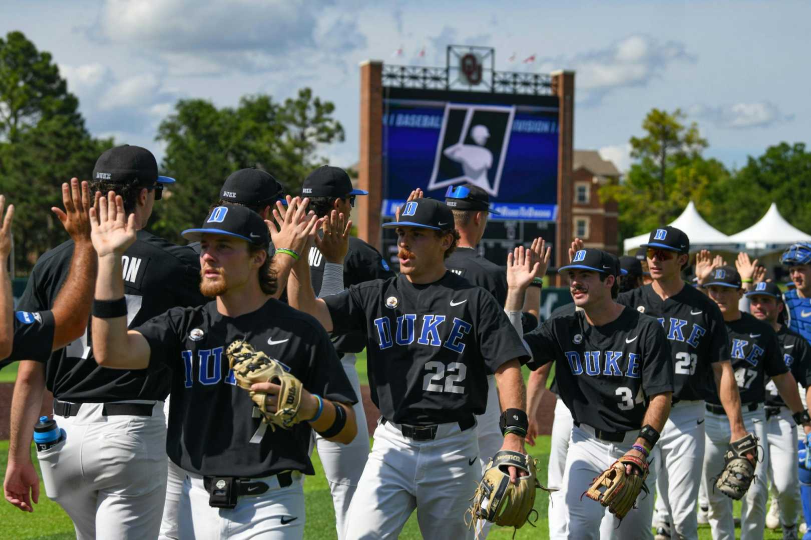 Duke University Campus And Duke Baseball Team