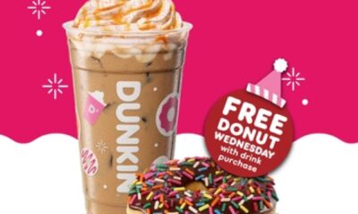 Dunkin' Donuts Veterans Day Free Donut Offer