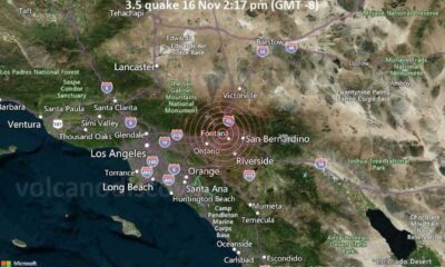 Earthquake Fontana California