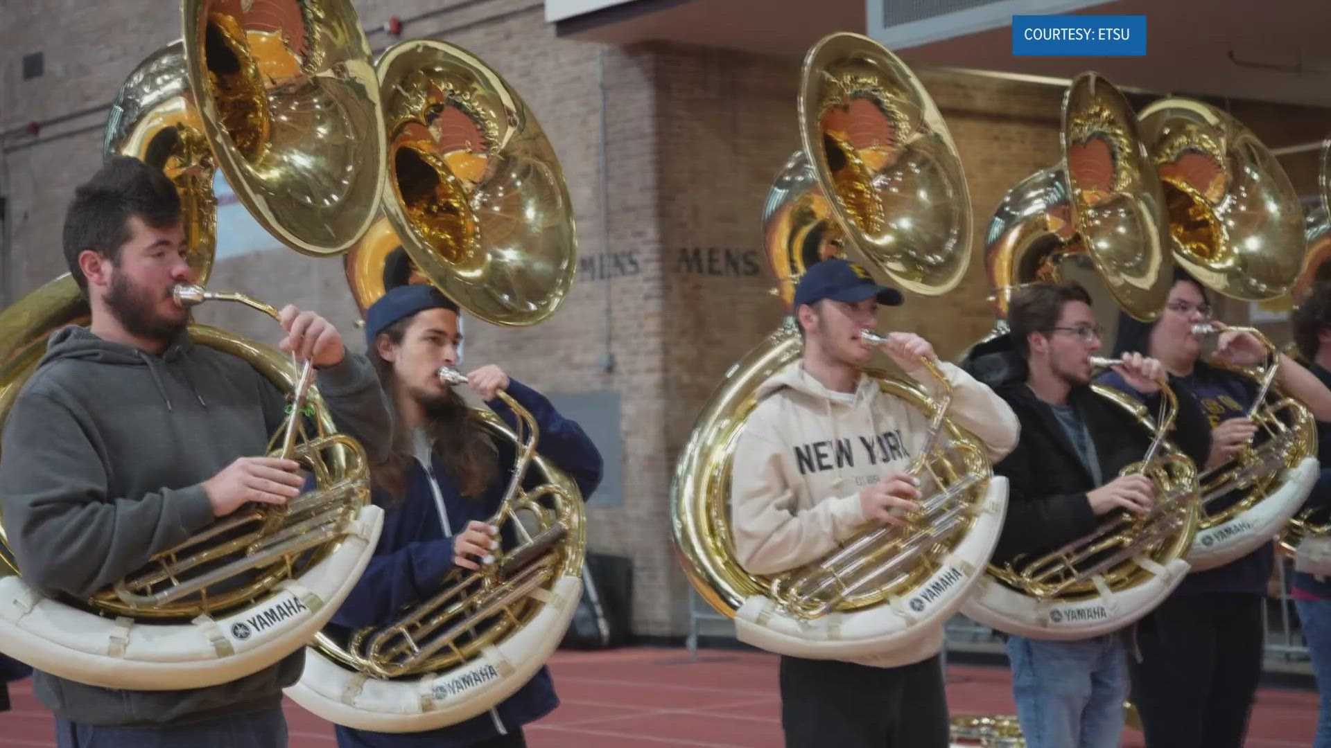 East Tennessee State University Marching Band Macy's Thanksgiving Day Parade