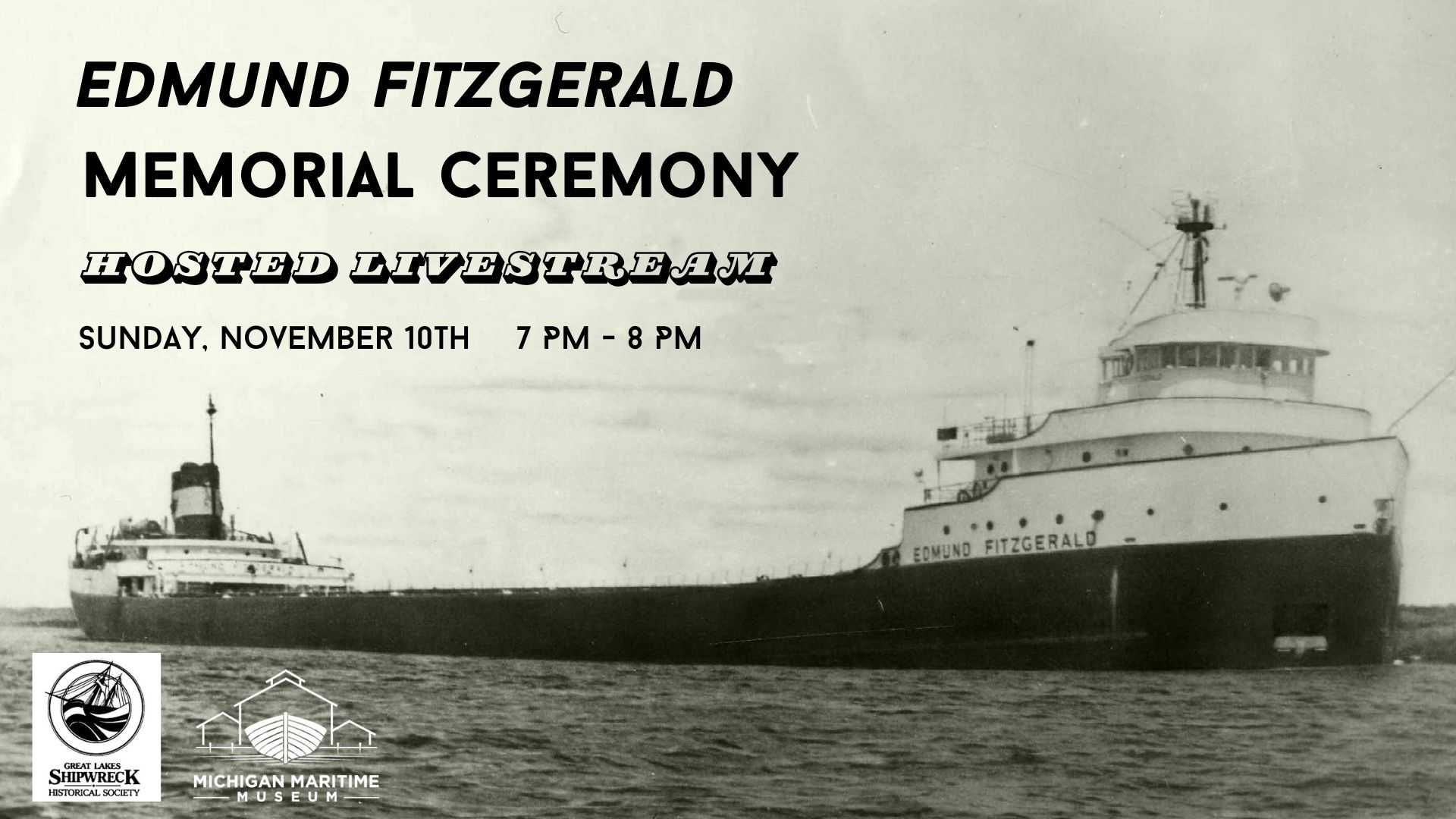 Edmund Fitzgerald Memorial Ceremony 2024