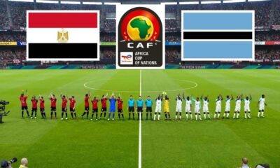 Egypt Vs Botswana Africa Cup Of Nations Qualifier