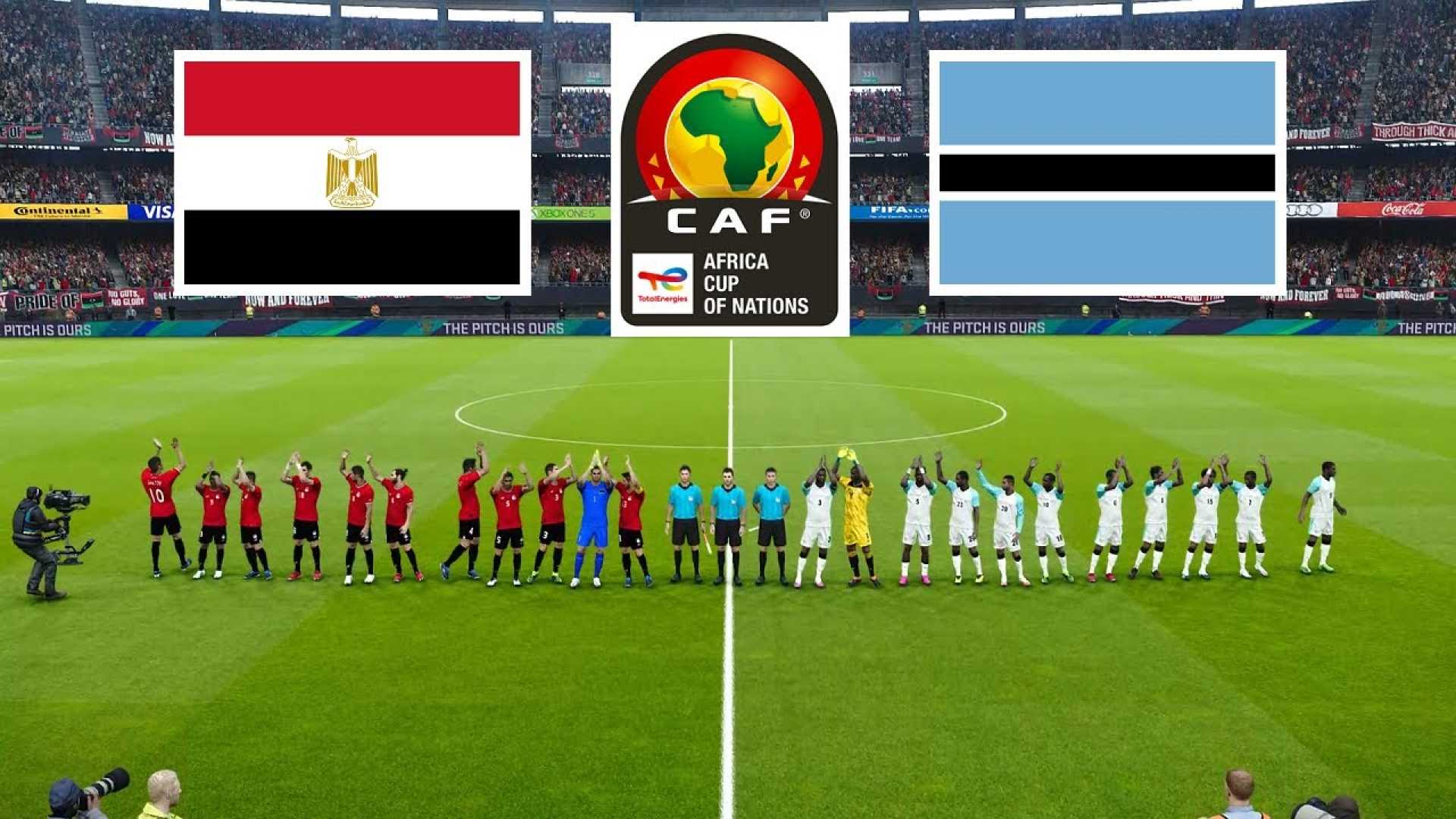 Egypt Vs Botswana Africa Cup Of Nations Qualifier