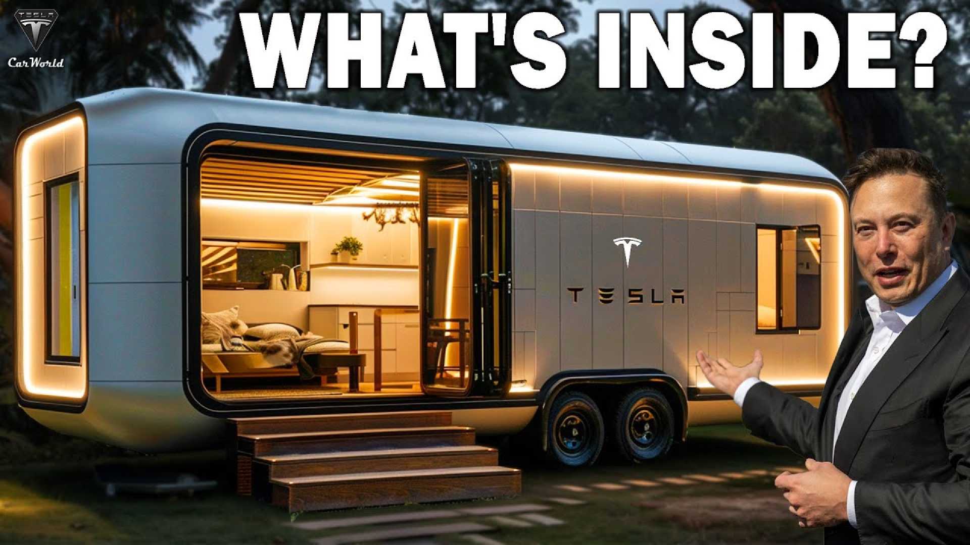 Elon Musk Tesla Tiny Home