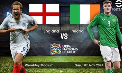 England Vs Ireland Uefa Nations League 2024