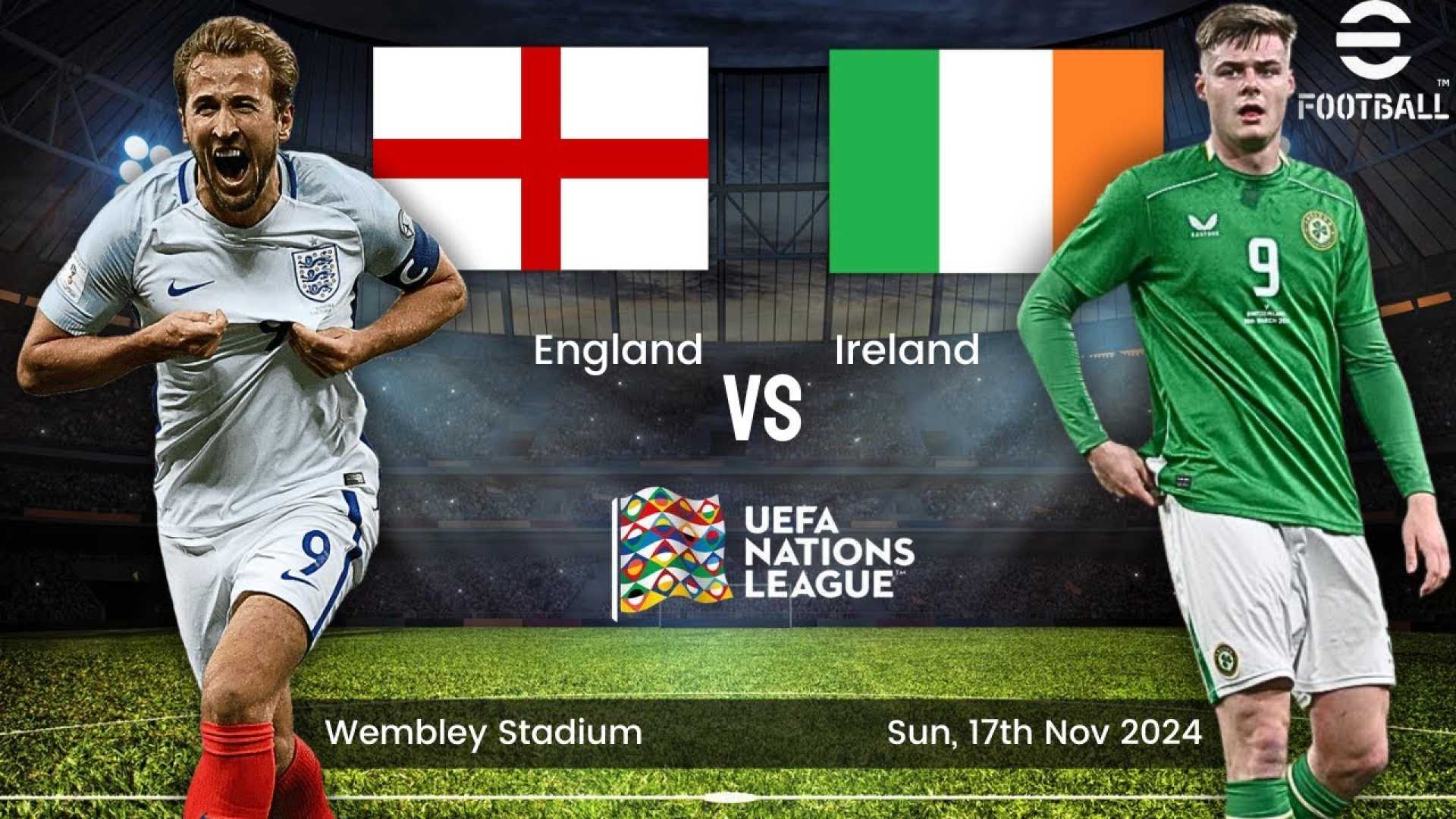 England Vs Ireland Uefa Nations League 2024