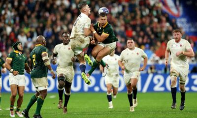 England Vs South Africa Rugby Match Twickenham