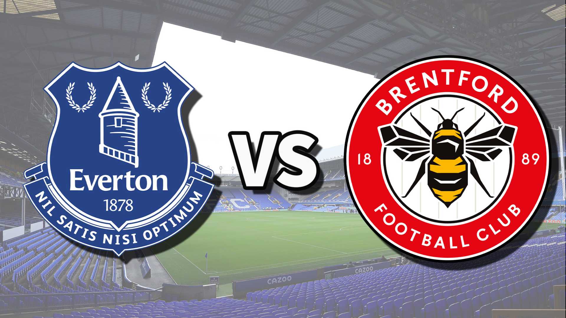 Everton Vs Brentford Premier League Match