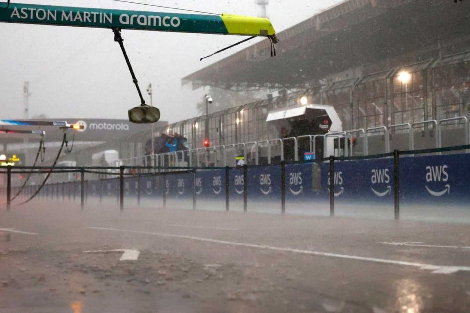 F1 Brazilian Grand Prix Qualifying Rain Delay