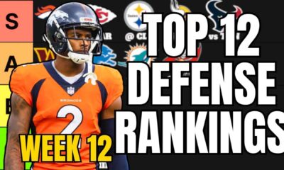 Fantasy Football Week 12 Defense Rankings