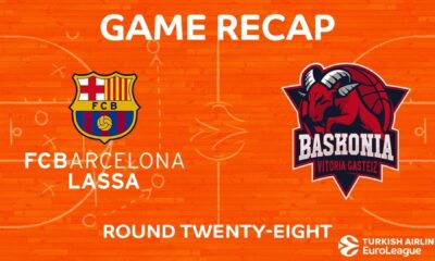 Fc Barcelona Vs Baskonia Vitoria Gasteiz Euroleague Match