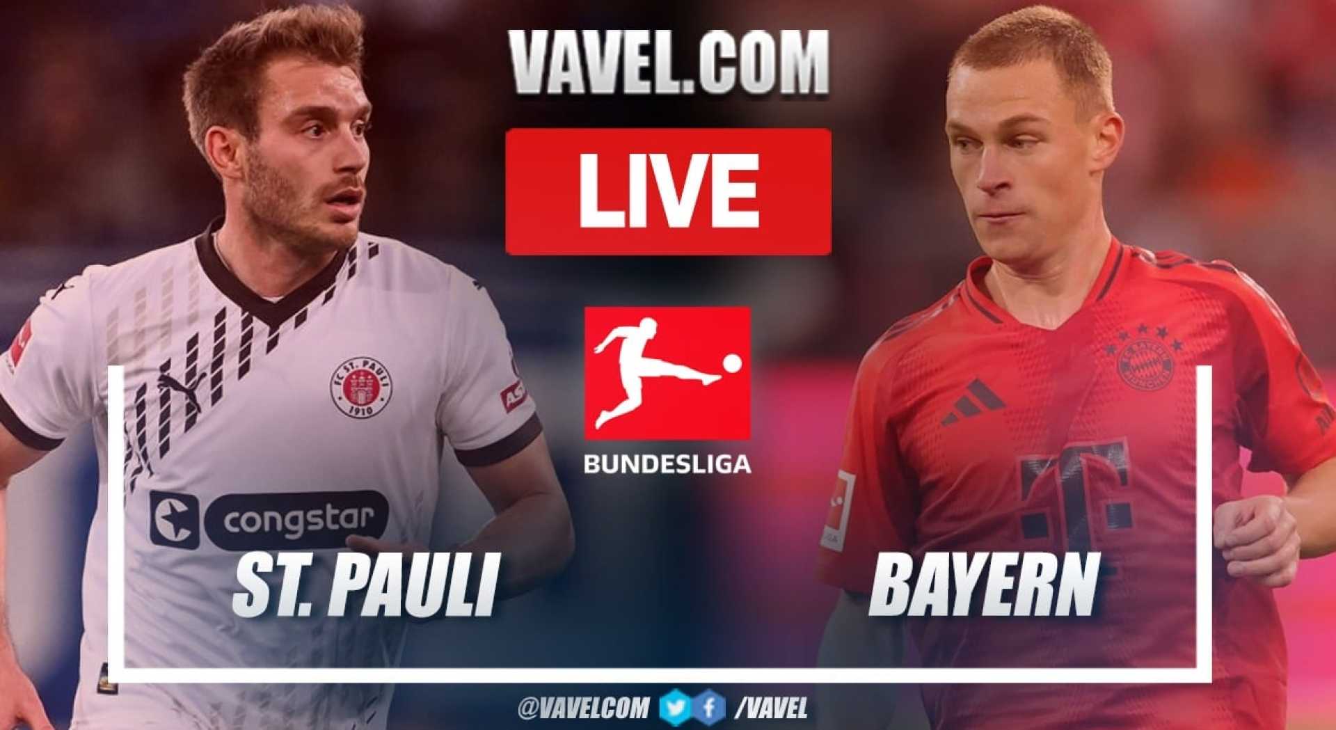 Fc St. Pauli Vs Bayern Munich Bundesliga Match