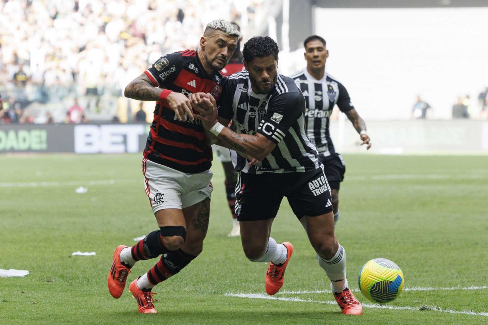 Flamengo Vs Atlético Mineiro Soccer Match