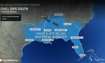 Florida Cold Front Weather Forecast