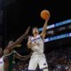 Florida Gators Basketball Team Playing Against Jacksonville Dolphins