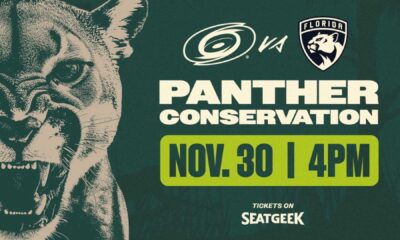 Florida Panthers Panther Conservation Night Jerseys