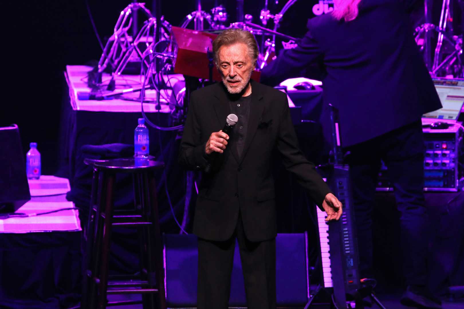 Frankie Valli Performing On Stage 2024