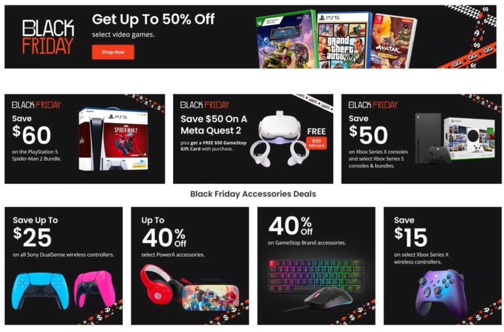 Gamestop Black Friday 2024 Deals