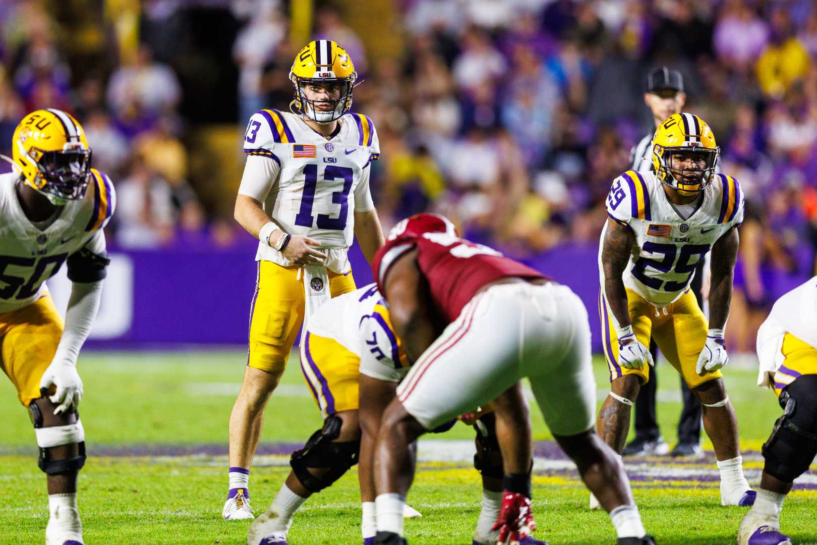 Garrett Nussmeier Lsu Vs Florida Game