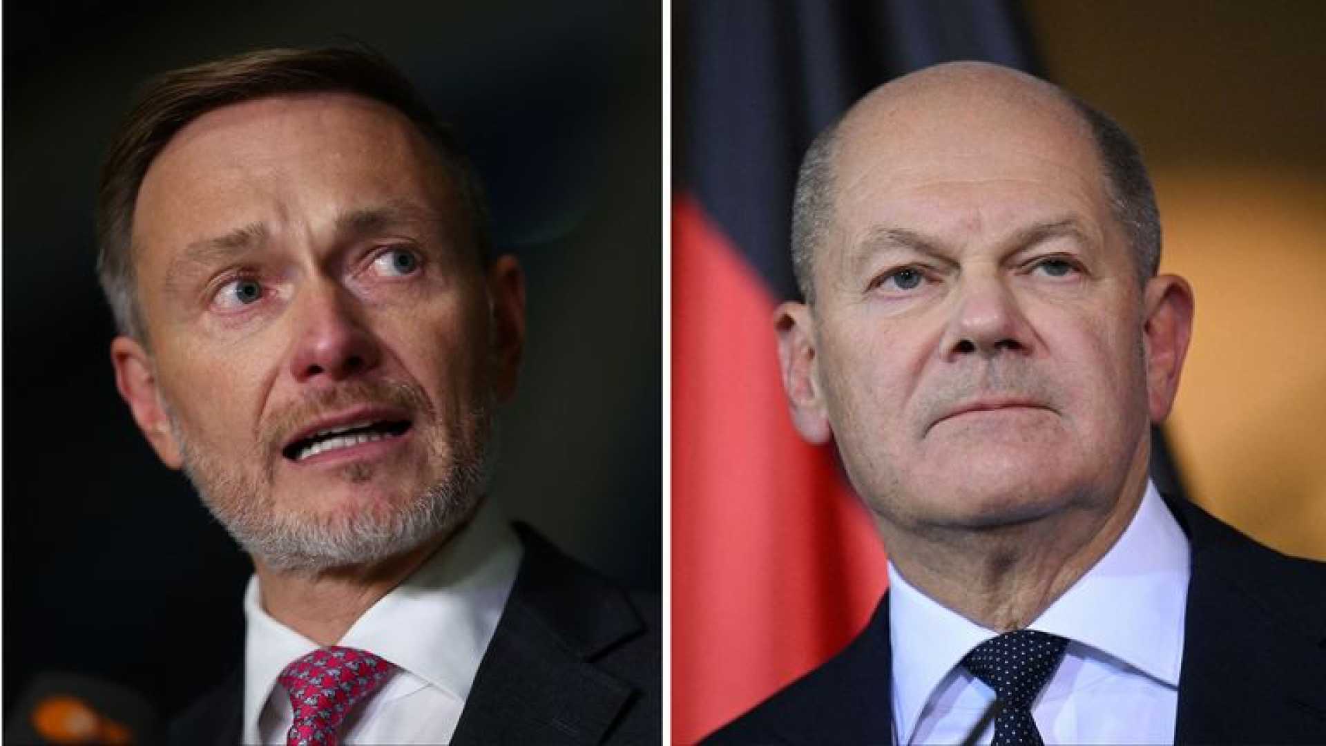 German Chancellor Olaf Scholz And Finance Minister Christian Lindner