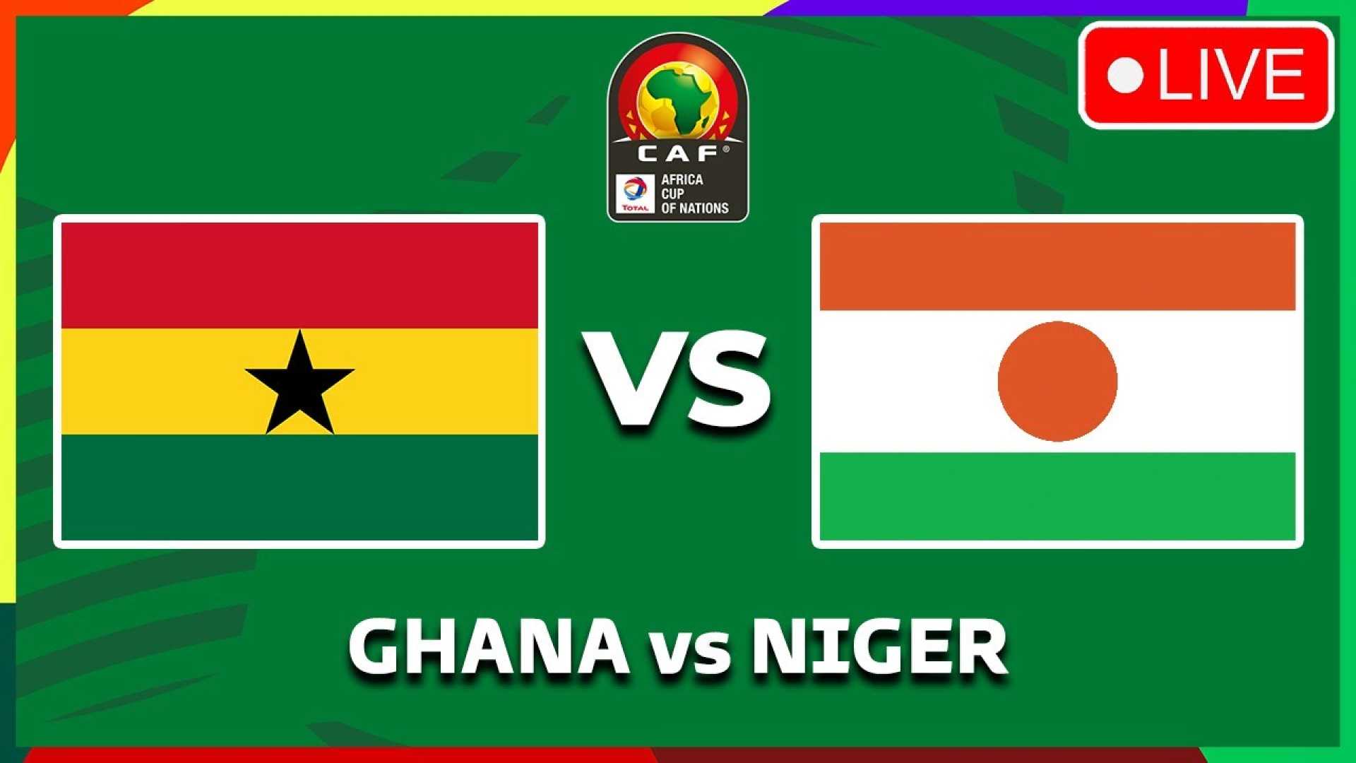 Ghana Vs Niger Football Match Afcon 2025 Qualifier