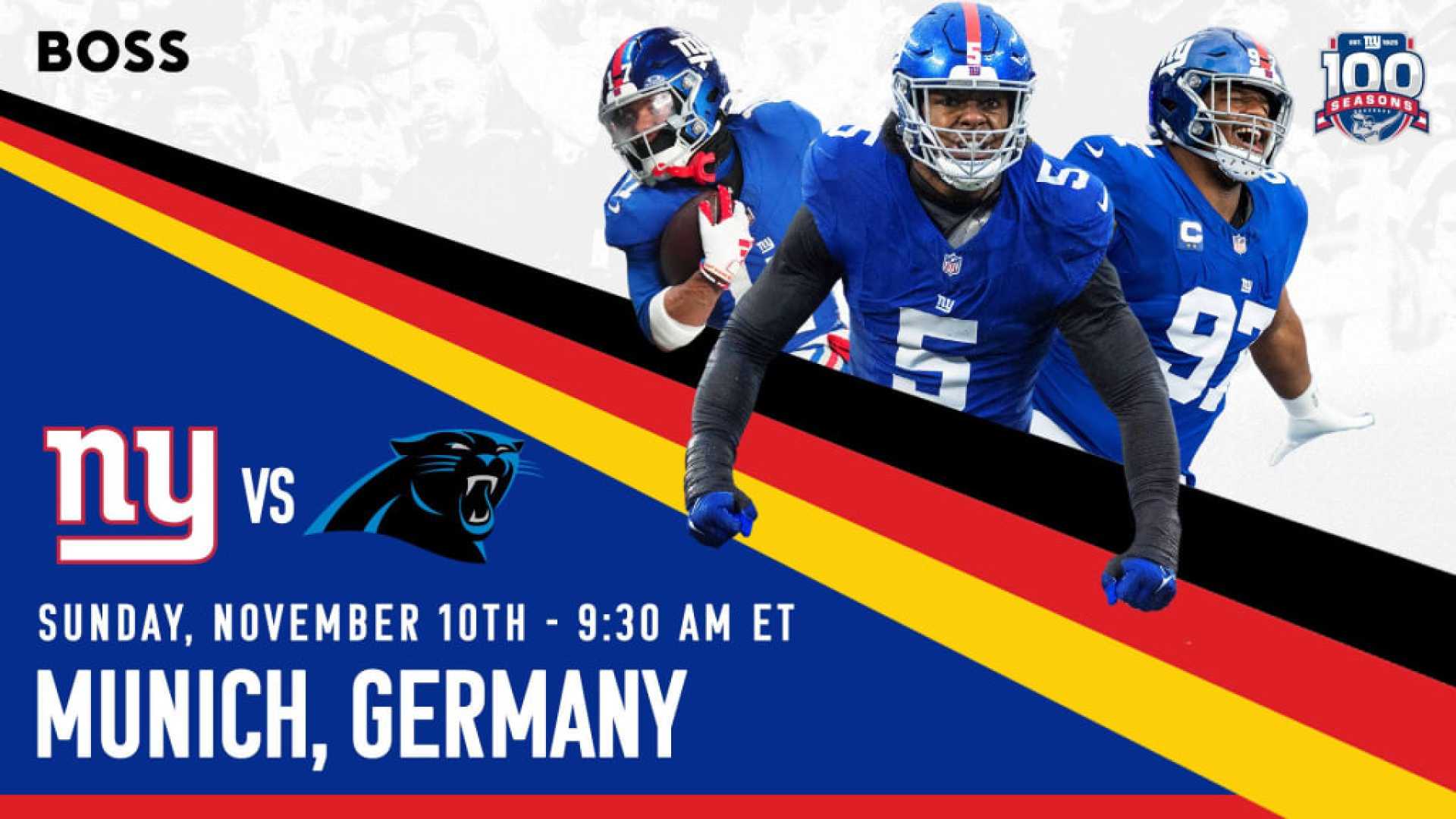 Giants Vs Panthers Nfl Munich Game