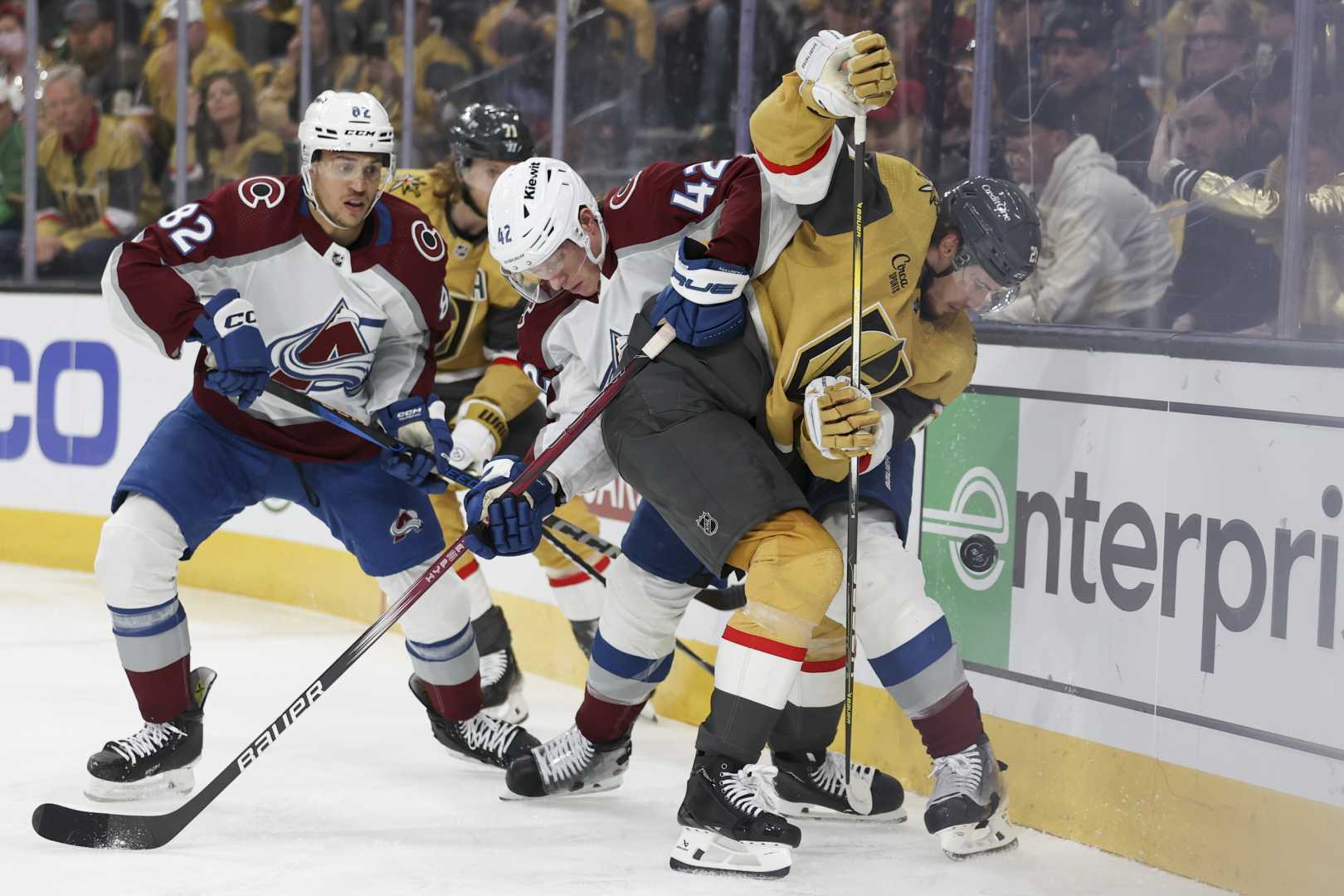 Golden Knights Vs Avalanche Hockey Game